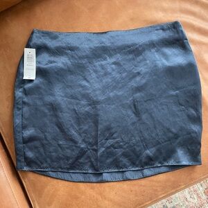 Babaton Midnight Blue Mini Skirt